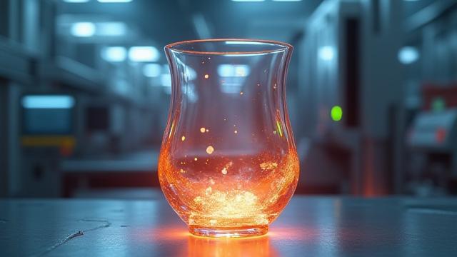 ガラス製品の物理シミュレーション