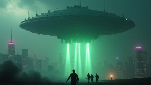 SFエイリアン侵略VFX